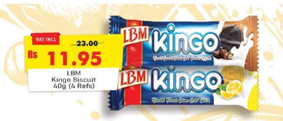 LBM Kingo Biscuit 40g (4 Refs)