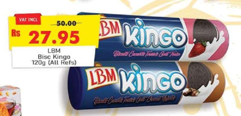 LBM Bisc Kingo 120g (All Refs)