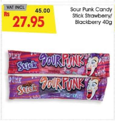 Sour Punk Candy Stick
