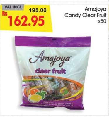 Amajoya Candy Clear Fruit x50