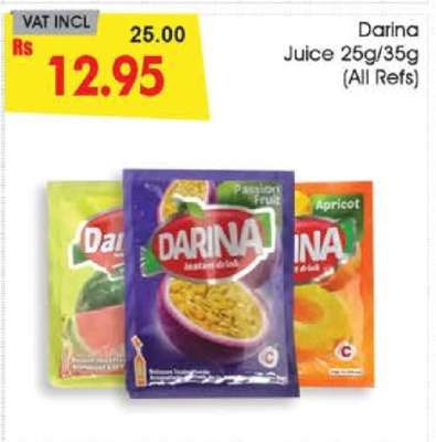 Darina Juice 25g/35g (All Refs)