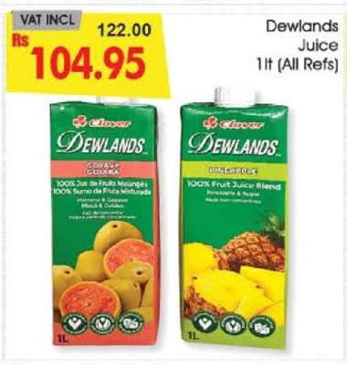 Dewlands Juice 1L (All Refs)