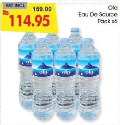 Ola Eau De Saurce Pack x6