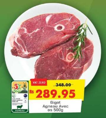 Gigot Agneau Avec OS 500g