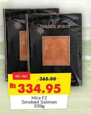 Mila FZ Smoked Salmon 220g