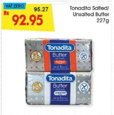 Tonadita Salted/Unsalted Butter 227g