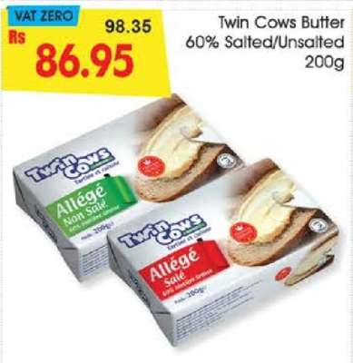 Twin Cows Butter
