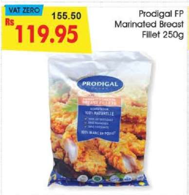 Prodigal Fp Marinated Breast Fillet 250g