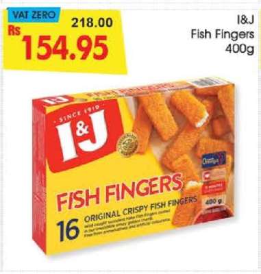 I&J FISH FINGERS 400G