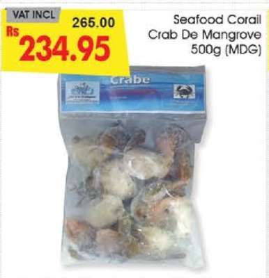 Seafood Corail Crab De Mangrove 500g (MDG)