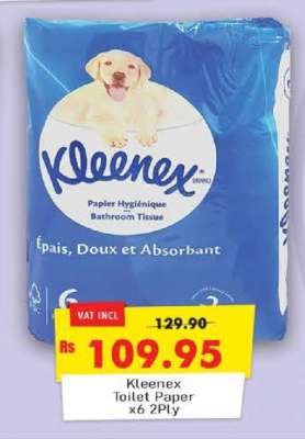 Kleenex Toilet Paper x6 2ply