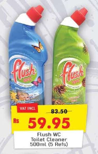 Flush WC Toilet Cleaner