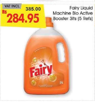 Fairy Liquid Machine Bio Active Booster 3lts (5 Refs)