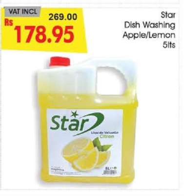 Star Dish Washing Apple/Lemon 5lts