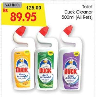 Toilet Duck Cleaner 500ml (All Refs)