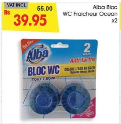 Alba Bloc WC Fraicheur Ocean x2