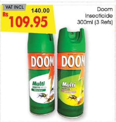 Doom Insecticide 300ml (3 Refs)