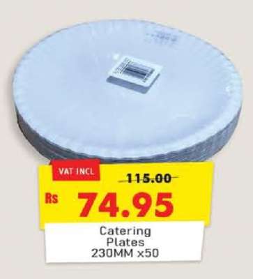 Catering Plates 230MM x50
