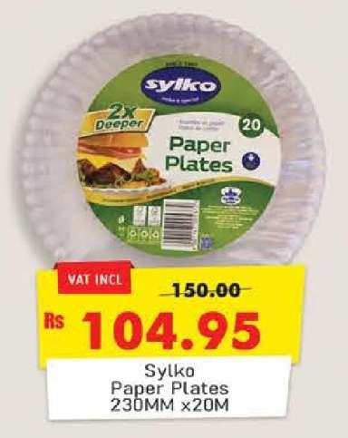 Sylko Paper Plates