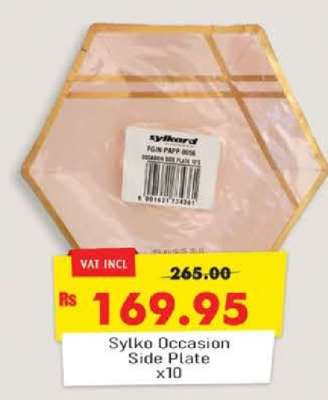 Sylko Occasion Side Plate x10