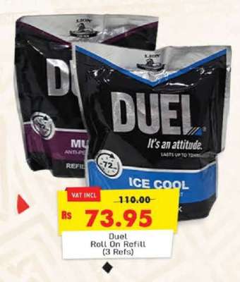 Duel Roll On Refill (3 Refs)