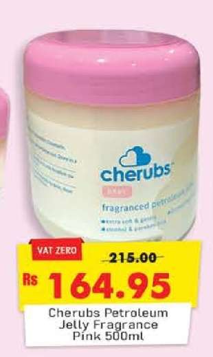 Cherubs Petroleum Jelly Fragrance Pink 500ml
