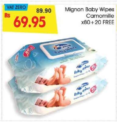 Mignon Baby Wipes Camomille