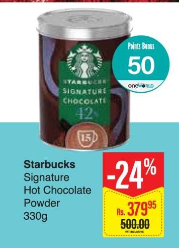 Starbucks Signature Hot Chocolate Powder