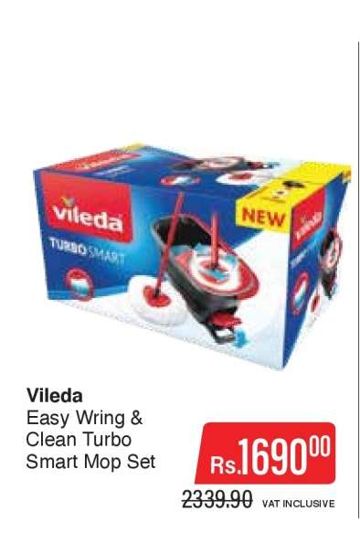 Vileda Easy Wring & Clean Turbo Smart Mop Set