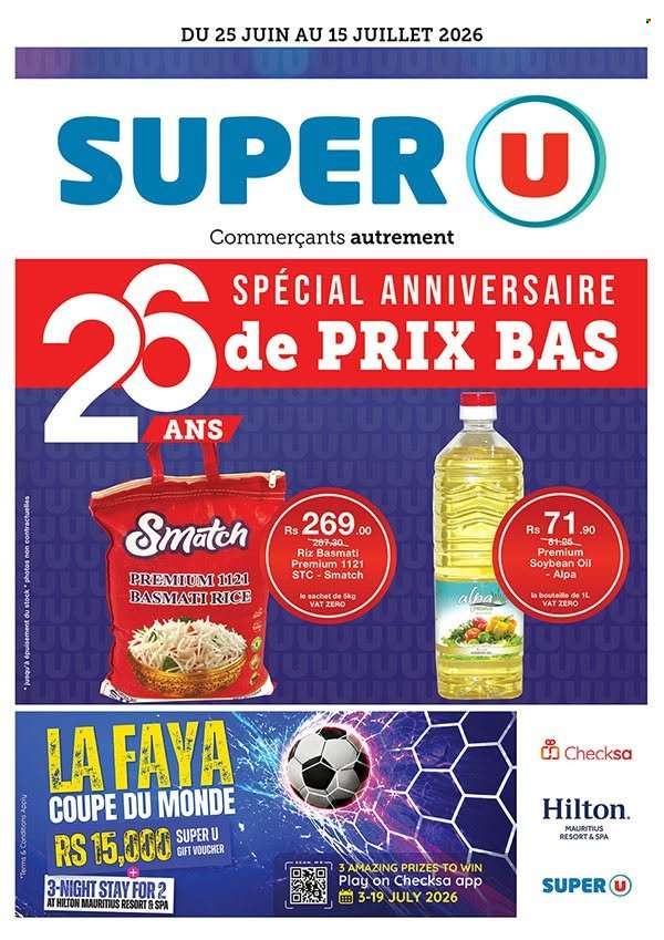 Super U Catalogue - 25.06.2026 - 15.07.2026.
