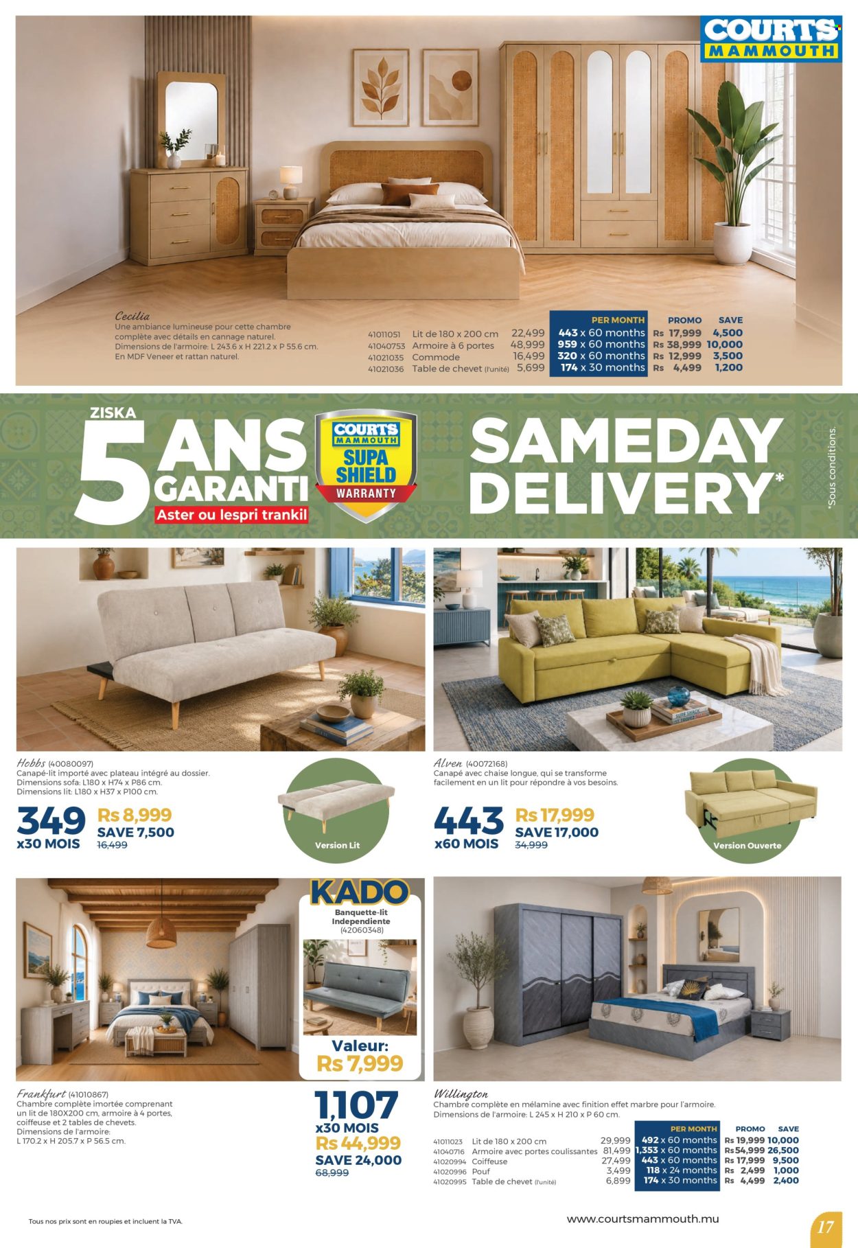 Courts Mammouth catalogue - 26.06.2026 - 6.08.2026. Page 17
