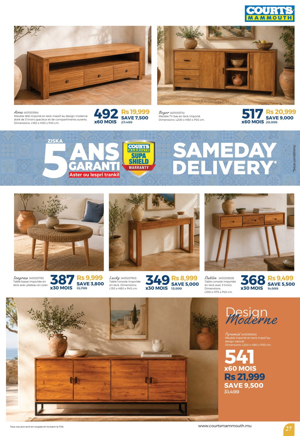 Courts Mammouth catalogue - 26.06.2026 - 6.08.2026. Page 27