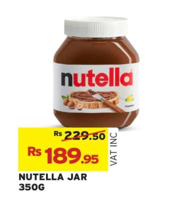 Nutella Jar