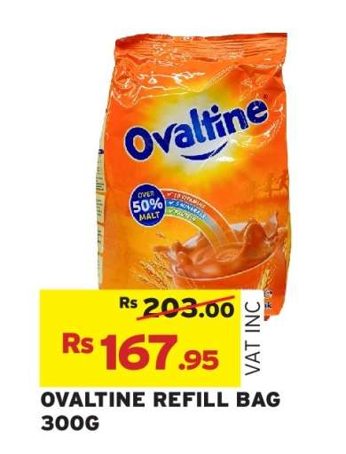 OVALTINE REFILL BAG 300G