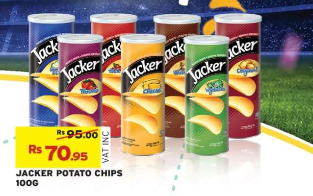 JACKER POTATO CHIPS 100G