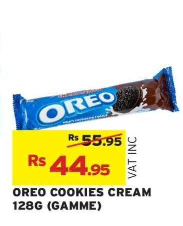 OREO COOKIES CREAM 128G (GAMME)