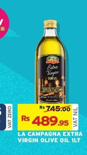 LA CAMPAGNA EXTRA VIRGIN OLIVE OIL 1LT