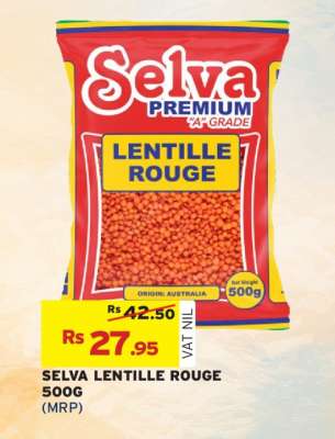 SELVA LENTILLE ROUGE