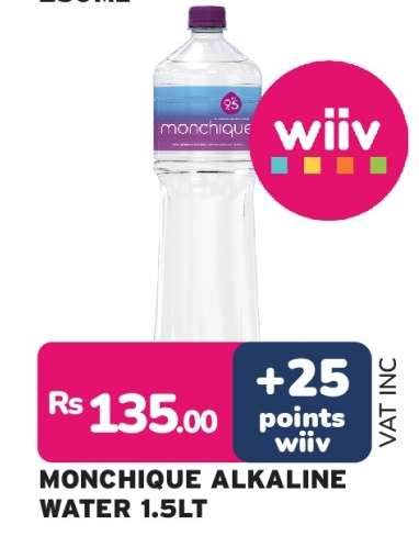Monchique Alkaline Water 1.5LT