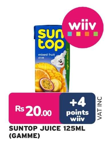 Suntop Juice 125ml (Gamme)