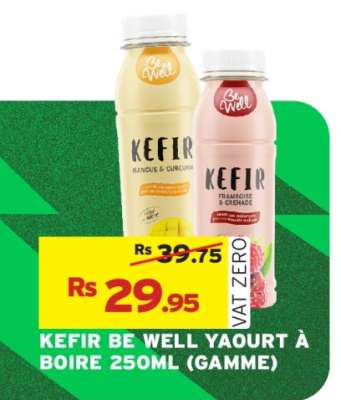 KEFIR BE WELL YAOURT A BOIRE 250ML (GAMME)