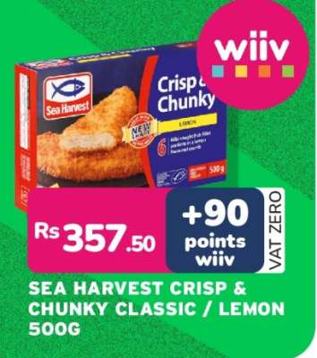 SEA HARVEST CRISP & CHUNKY CLASSIC / LEMON 500G