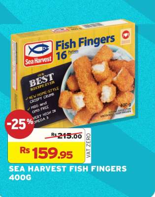Sea Harvest Fish Fingers 400g