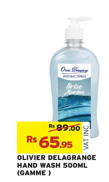 OLIVIER DELAGRANGE HAND WASH 500ML (GAMME)