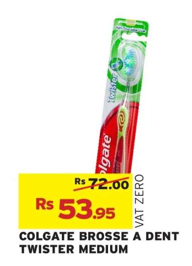 COLGATE BROSSE A DENT TWISTER MEDIUM