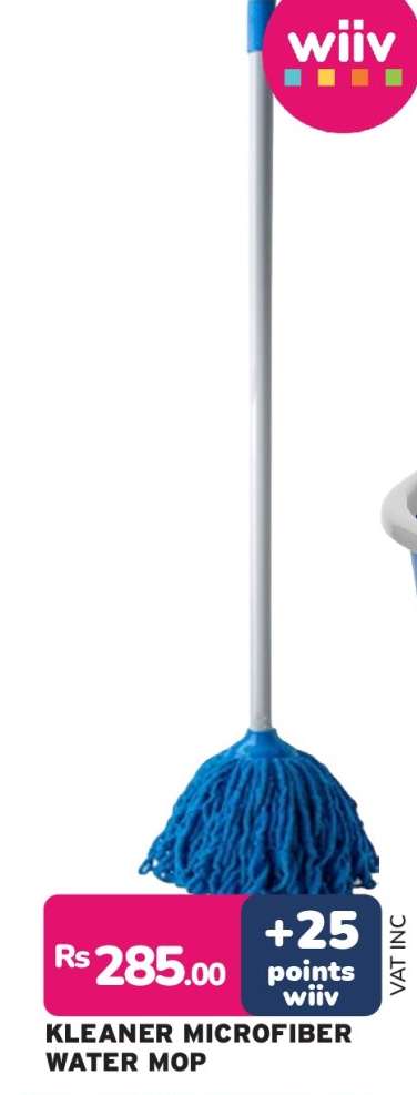 KLEANER MICROFIBER WATER MOP