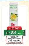 COLGATE Toothpaste Natural 75ml (Charcoal/Freshness Ultimate)