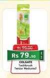 COLGATE Toothbrush Twister Medium 2s