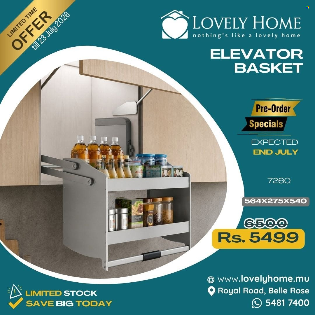 Lovely Home catalogue - 7.07.2026 - 23.07.2026. Page 1