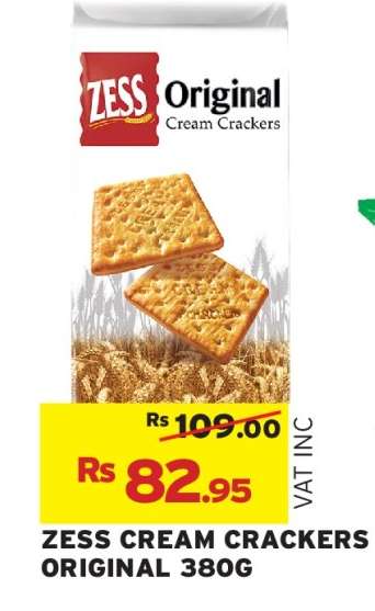 ZESS CREAM CRACKERS ORIGINAL 380G
